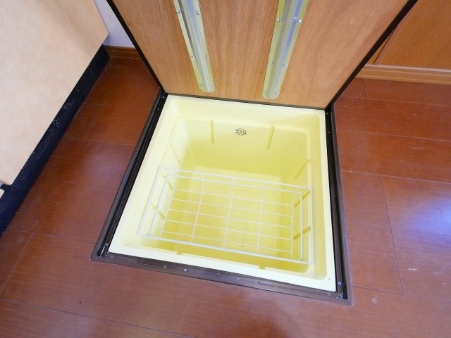 ベルパレスⅡの収納|専用の収納スペースです