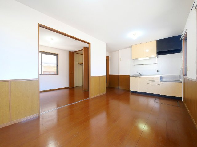 ベルパレスⅡの居間・リビング|使いやすいリビングです