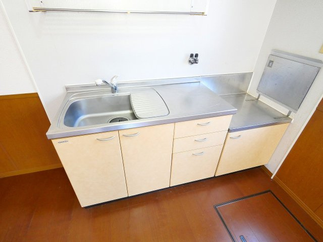 ベルパレスⅡのキッチン|キッチンでお料理をお楽しみください