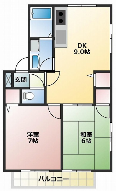 ル・アモーロの間取り