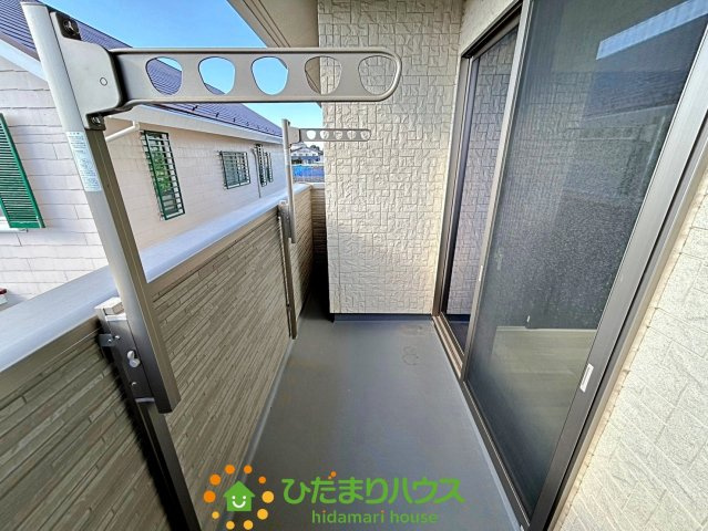 白岡市下野田　中古一戸建てのバルコニー