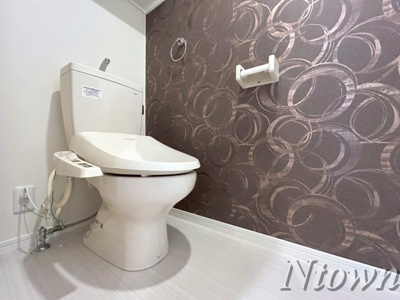 【トイレ】 | HAL　FLATS | ゆったりとした空間のトイレです