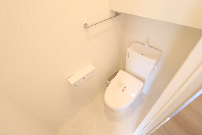 習志野市鷺沼台３丁目のアパートのトイレ|温水洗浄便座