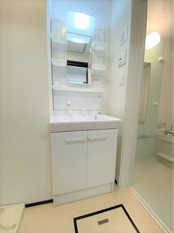 ぽらんの独立洗面台