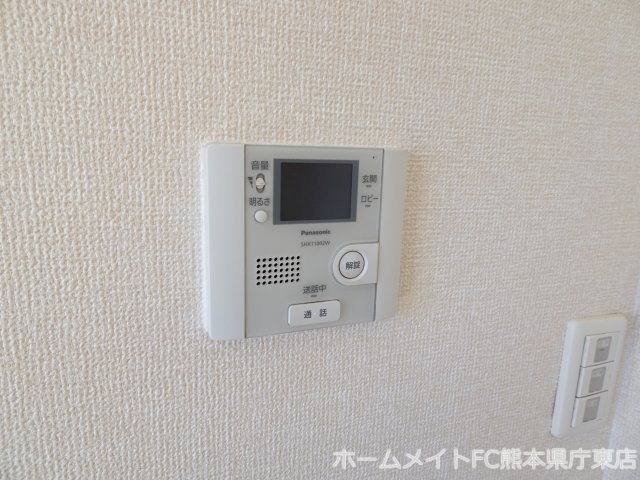 熊本市東区秋津２丁目のアパートのセキュリティ