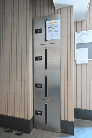 プレール市ヶ谷納戸町のその他共用部分|嬉しい宅配ボックス完備