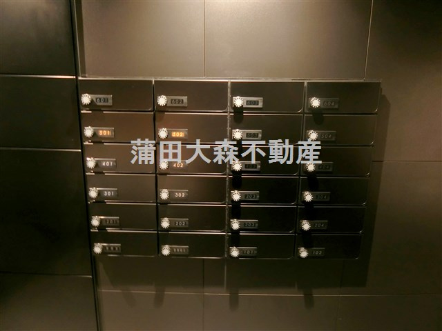 REALIZEレアライズ蒲田Ⅲのその他共用部分|メールボックス