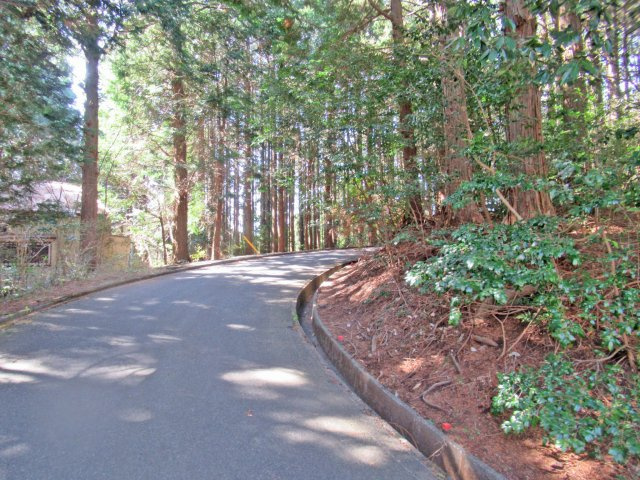 伊豆エメラルドタウン②の前面道路含む現地写真