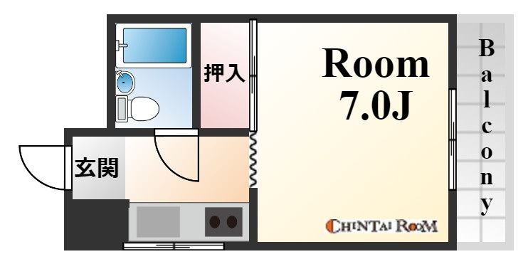 レジデンス荘の間取り