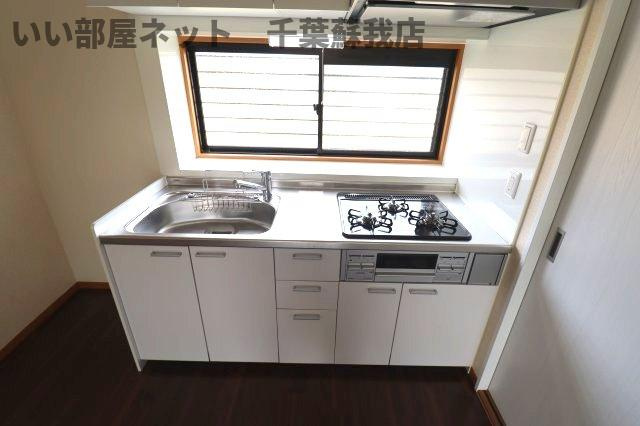 サニーコートおゆみ野のキッチン|使いやすいキッチンです