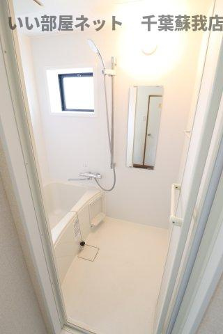 サニーコートおゆみ野の浴室|きれいなお風呂です