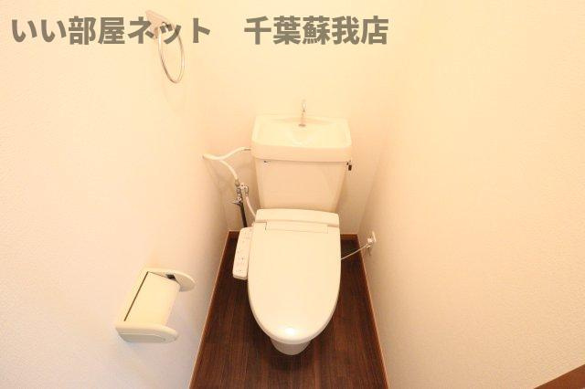 サニーコートおゆみ野のトイレ|コンパクトで使いやすいトイレです
