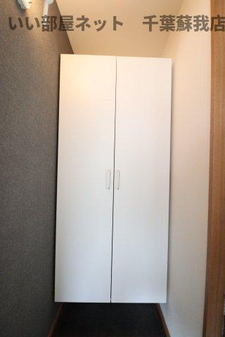 サニーコートおゆみ野の玄関|シューズボックス