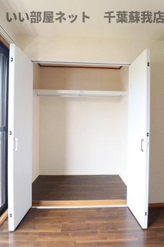 サニーコートおゆみ野の収納|大きなものも収納できそうです