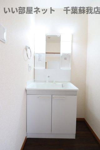 サニーコートおゆみ野の洗面所|洗面所です