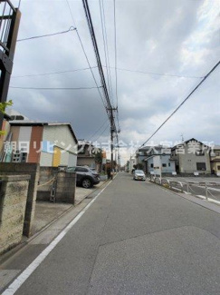 【前面道路含む現地写真】 | 北区東大成町2丁目土地