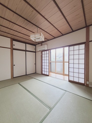 【寝室】 | 野津貸家（２戸１）奥側