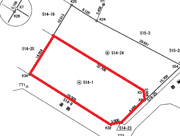 【区画図】 | 仮称）戸川貸地2