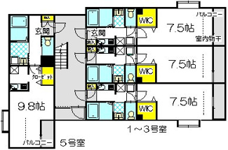 【間取り】 | プランドール川口