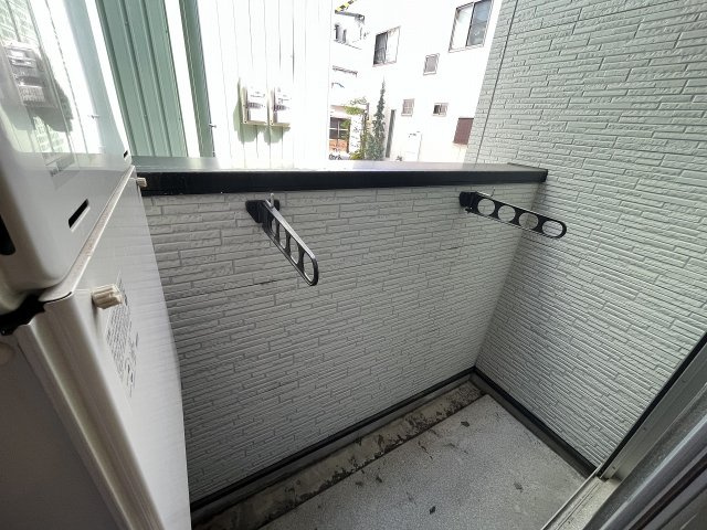セレステ九条南のバルコニー