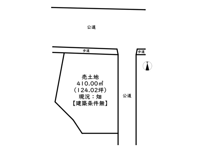 【土地図】 | 相生市双葉１丁目／売土地