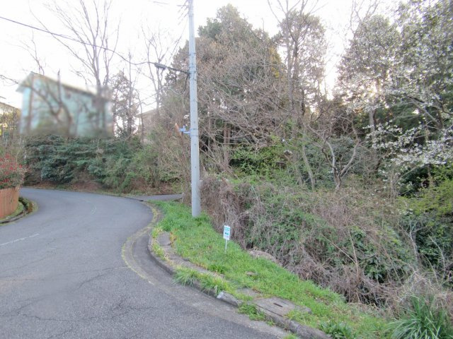 伊豆エメラルドタウン①の前面道路含む現地写真