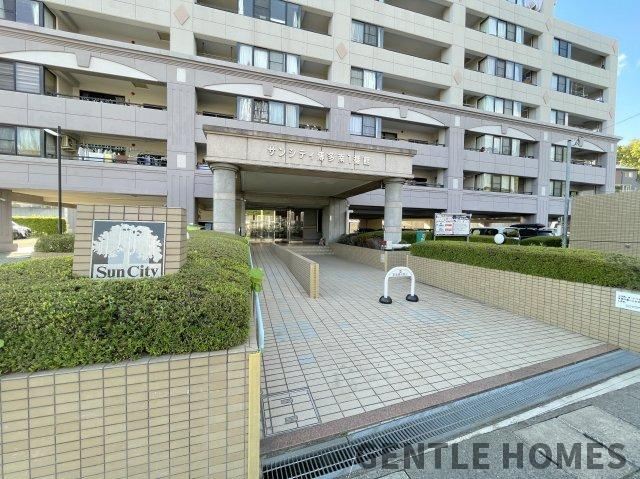 サンシティ博多南壱番館のエントランス