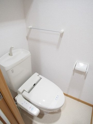 【トイレ】 | カーサ　プラシードⅠ | 清潔感のあるトイレです