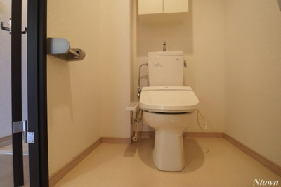 【トイレ】 | プレサンスmiu新栄 | ゆったりとした空間のトイレです