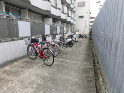 【その他共用部分】 | ＡＬＥＸ２３ | 敷地内自転車置き場です