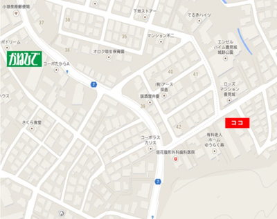 【地図】 | メゾンとみしろ