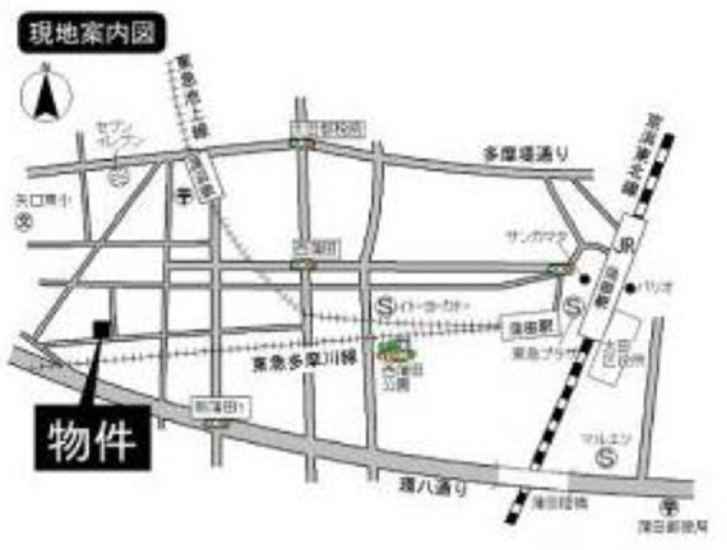 モン・プラースの地図