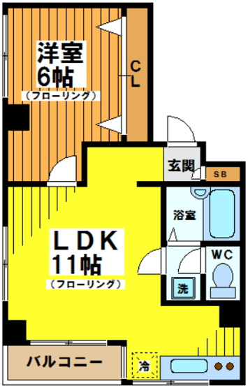 【間取り】 | ドミール笹塚