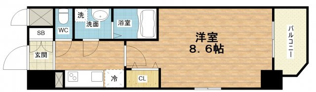 【間取り】 | エスリード福島第5