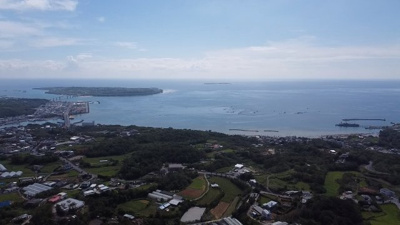 【展望】 | 本部町山里【リゾート向き元ホテル用地 1435坪】 | 瀬底島＆水納島を望めます♪