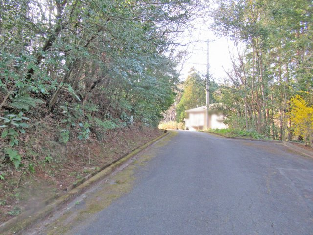 伊豆エメラルドタウン⑨の前面道路含む現地写真