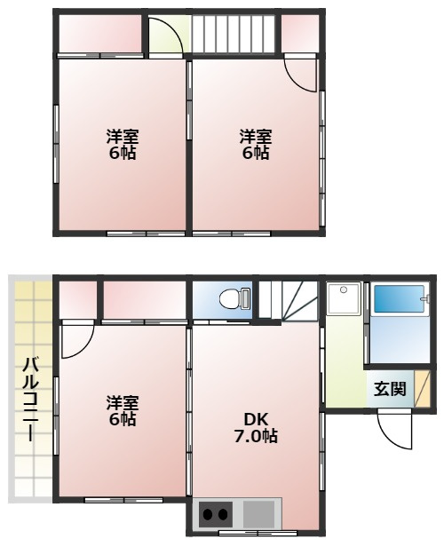 西野貸家