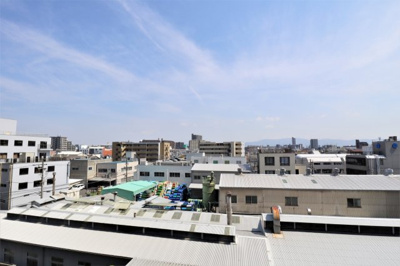 【展望】 | キングマンションフォルターナ鴫野 | 玄関側からの眺望