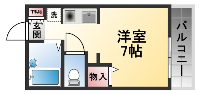 【間取り】 | ヘーレンフラット