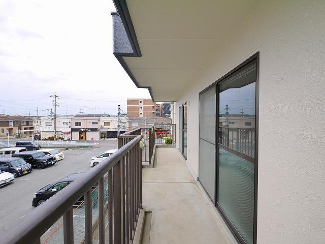 杉本マンションの展望|日当たりも良好ですよ。