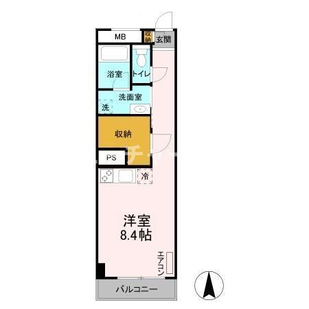 水戸東石ビルの間取り