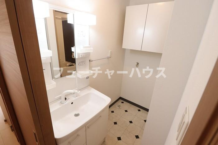 水戸東石ビルの洗面所