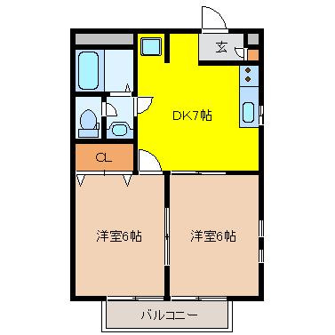 【間取り】 | ハートフルハイツ