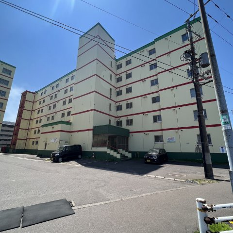 室蘭東町第１住宅の外観