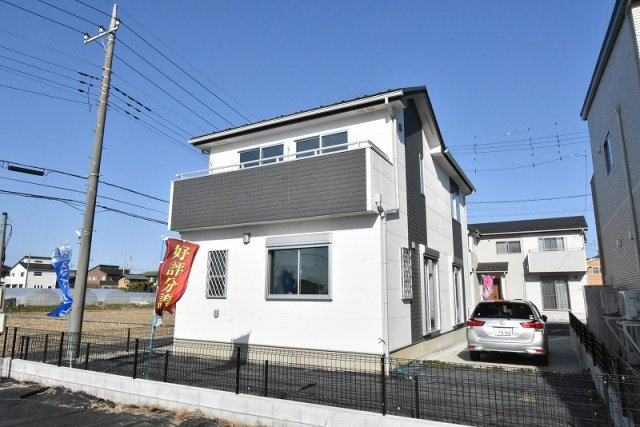 鴻巣市箕田字富士山　全14区画の外観|旭化成へーベルパワーボード外壁は耐久性・断熱性・耐火性・遮音性に優れたALC外壁材で、快適な暮らしを支えます。