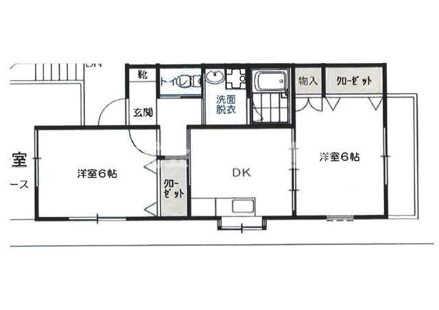 メゾン赤塚の間取り