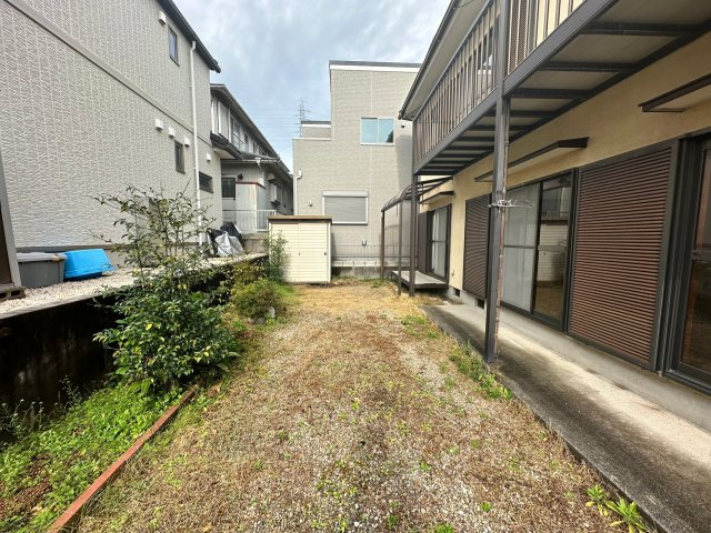 乗鞍借家の庭|お庭の付いた物件です