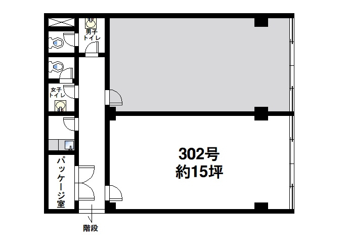堀ビルの間取り