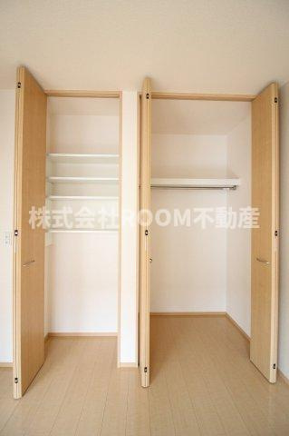 ル・グラン花繰　Ⅰ・Ⅱの収納|専用の収納スペースです