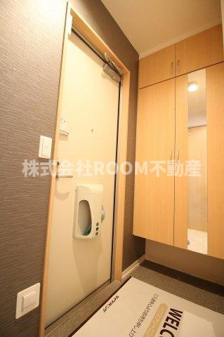 ル・グラン花繰　Ⅰ・Ⅱのエントランス|毎日通るエントランスはこのようになっています